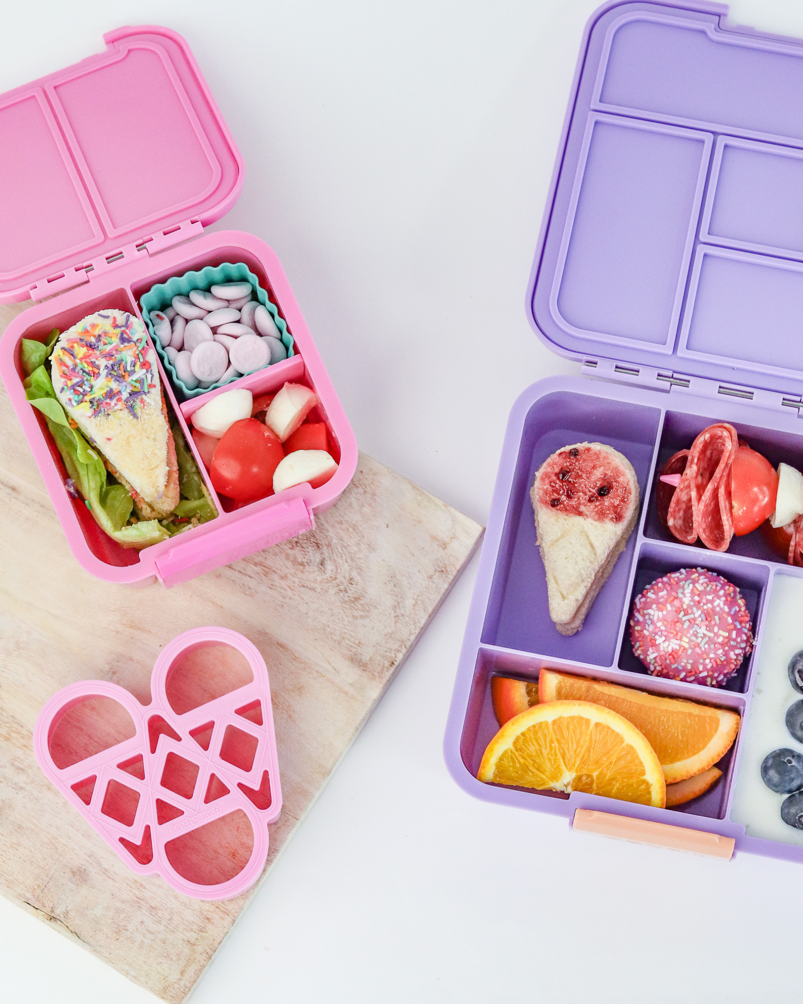 Lunch Punch Mighty Hero Sandwich Cutter Set