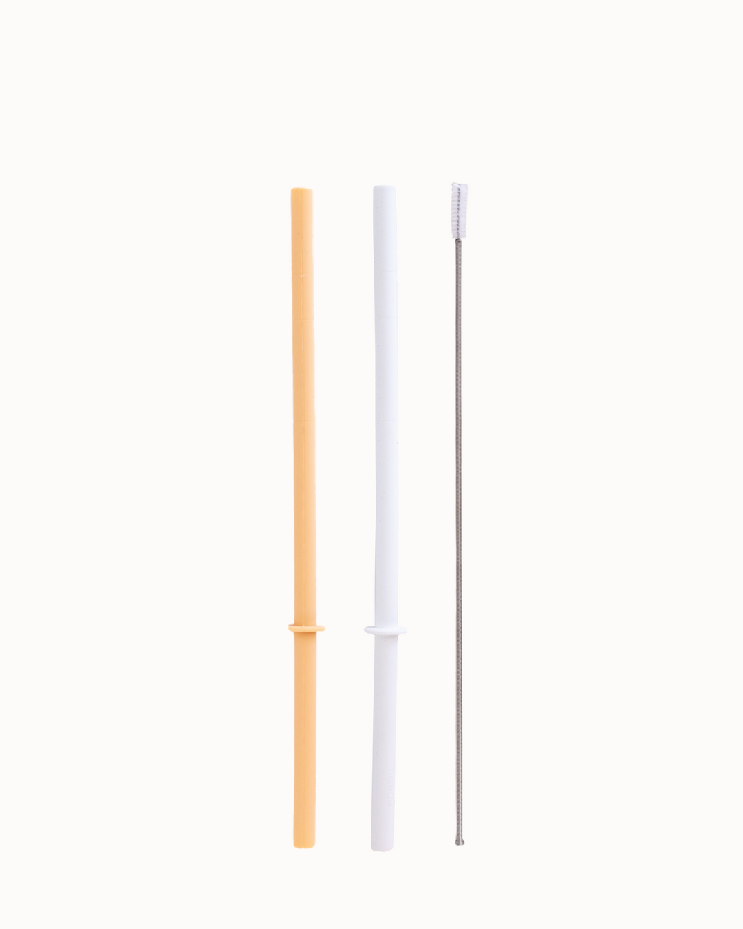 MontiiCo Flexi Stopper Straw Set - Dune & Blizzard
