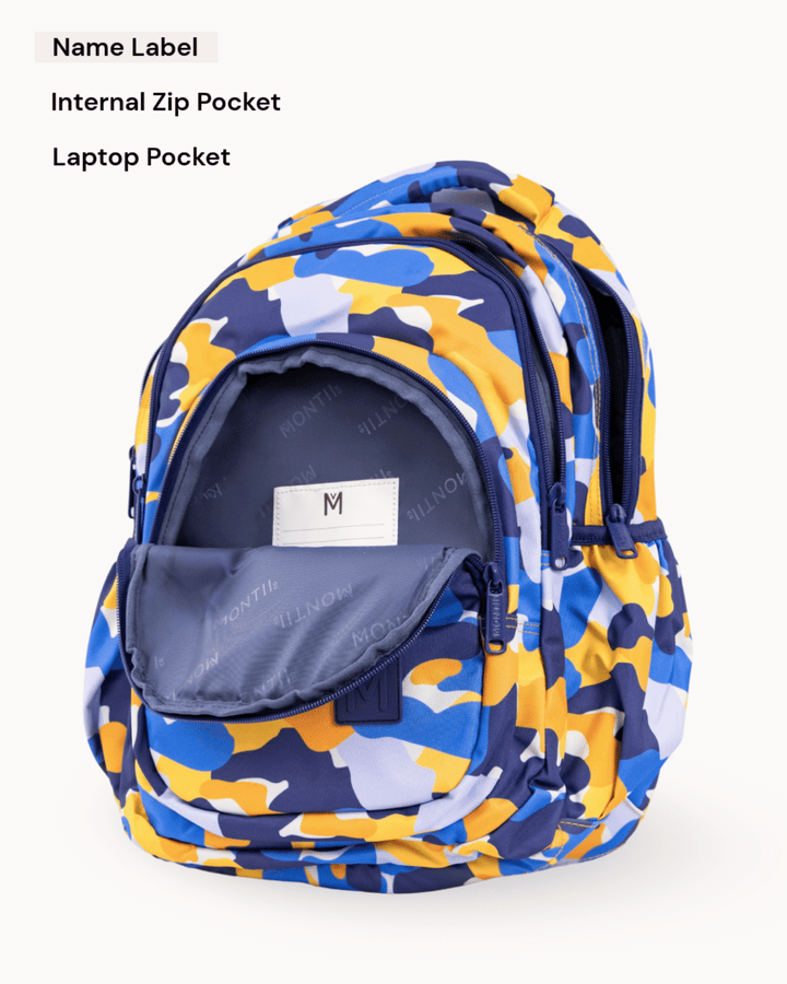MontiiCo School Bag - Camo Trail