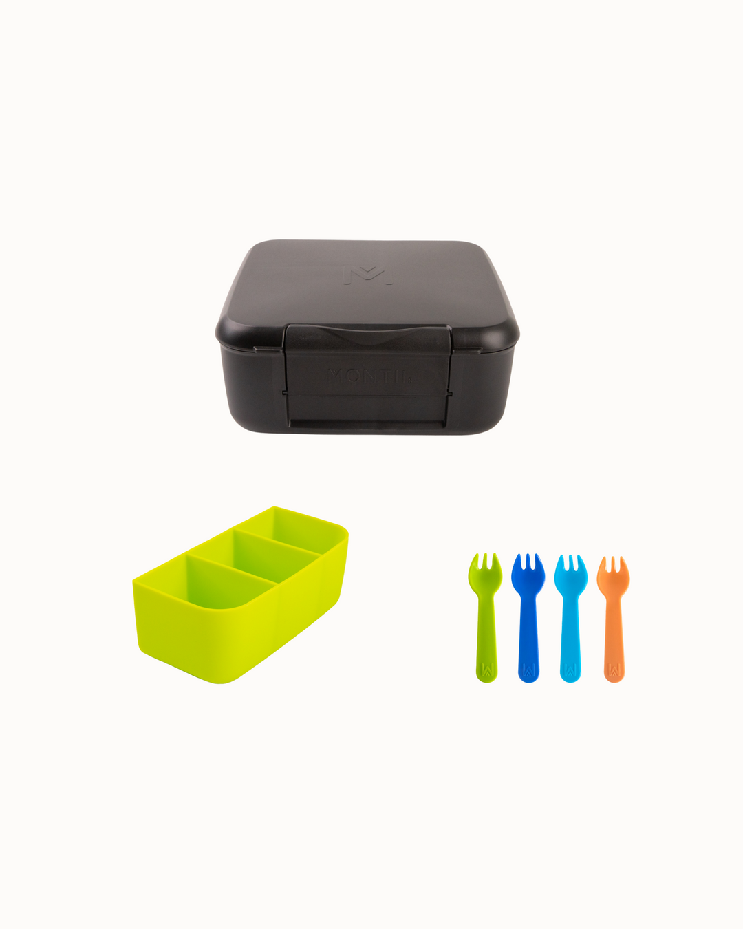 MontiiCo Bite Lunch Box Bundle - Midnight