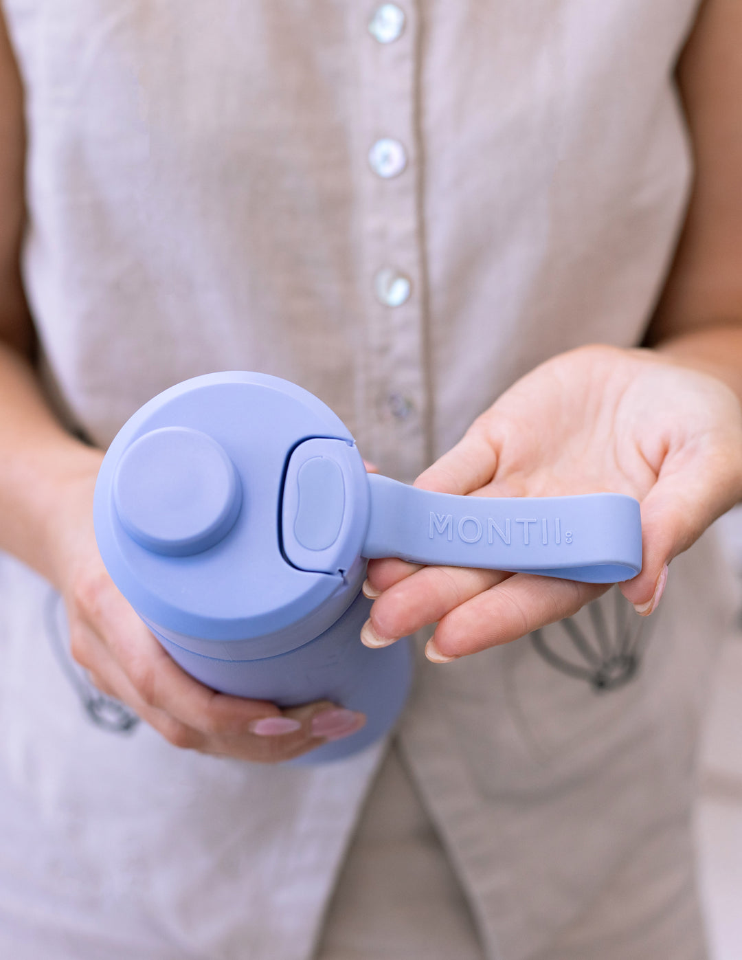 MontiiCo Screw Top Lid - Cloud