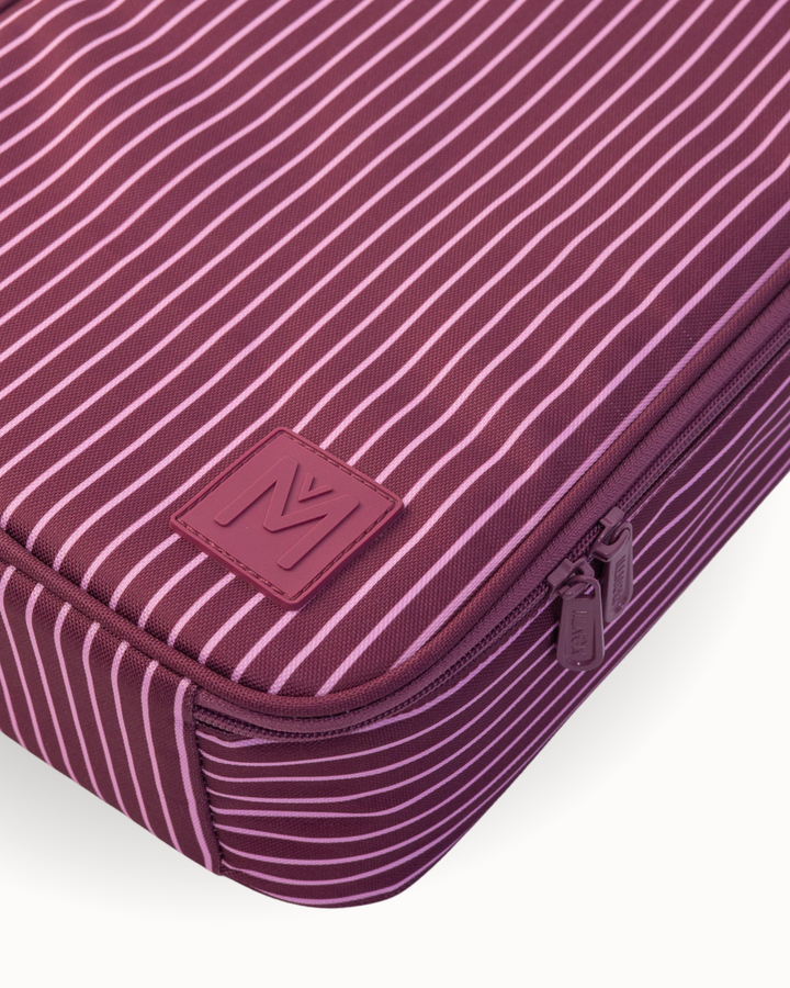 MontiiCo Large Insulated Lunch Bag - Ruby