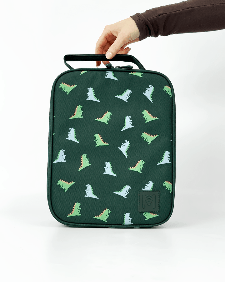 MontiiCo Large Insulated Lunch Bag - Dinosaur