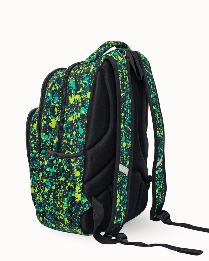MontiiCo Backpack - Splat showing sideview