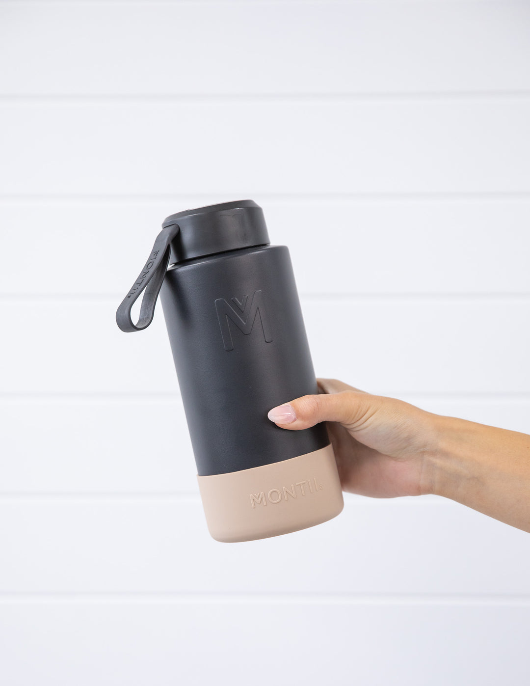 MontiiCo 1L Drink Bottle Flask - Midnight