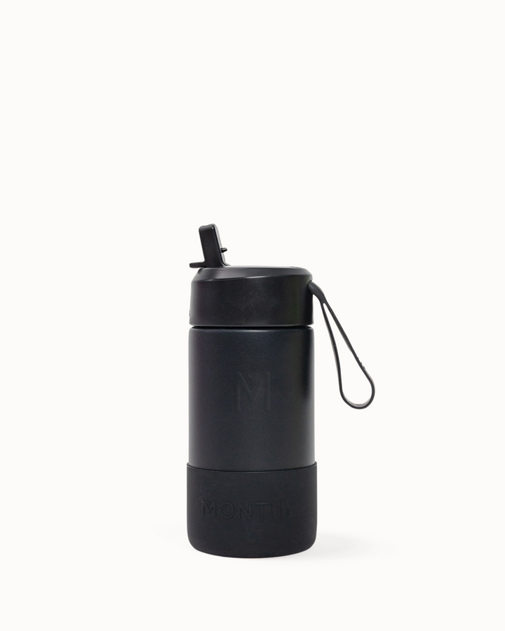 MontiiCo 350ml Fusion Drink Bottle Sipper - Midnight