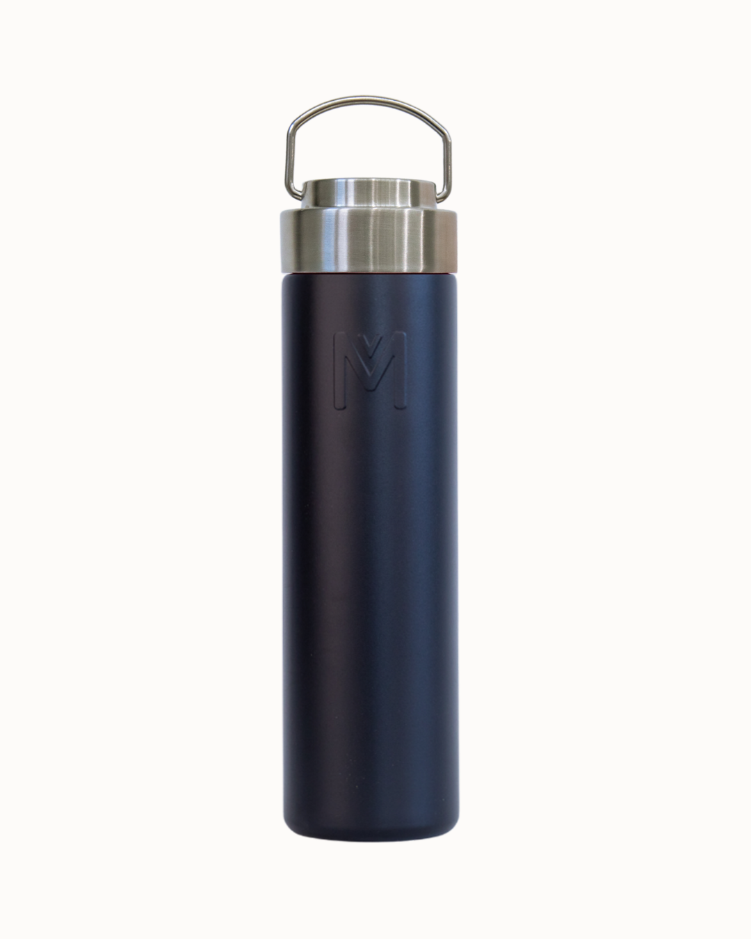 MontiiCo 700ml Drink Bottle Stainless Steel - Midnight
