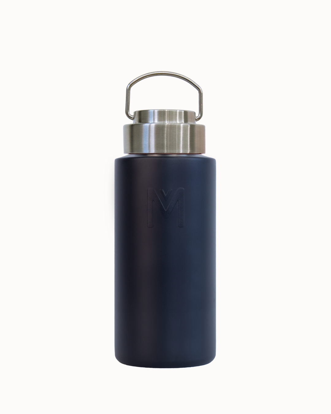MontiiCo 1L Drink Bottle Stainless Steel - Midnight