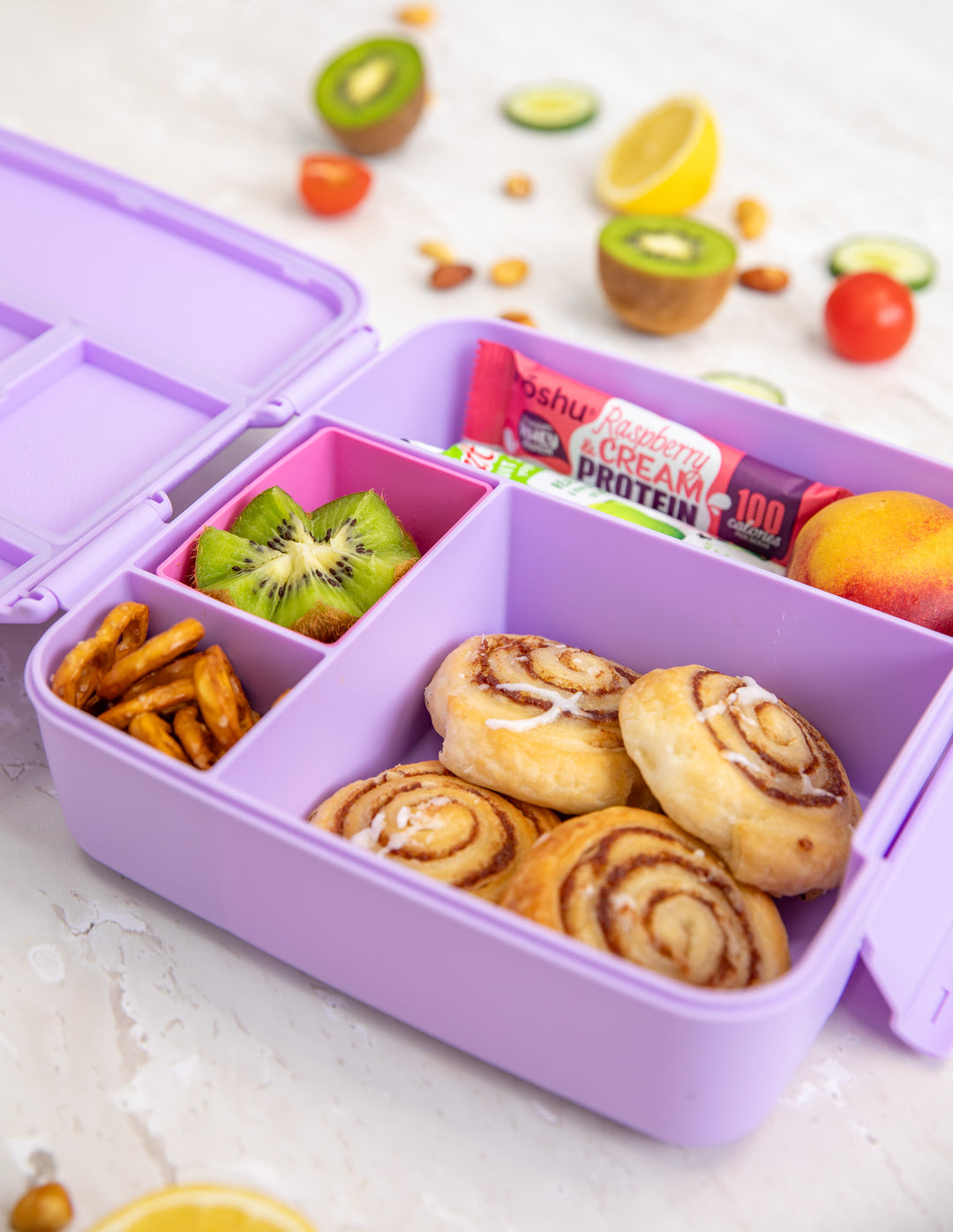 MontiiCo Ultimate Feast Lunch Box Bundle - Lilac