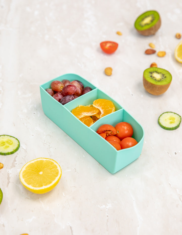 MontiiCo Feast Tray - Marine filled with different food