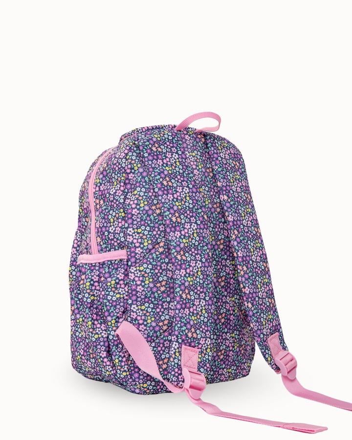 MontiiCo Mini Backpack - Meadow showing side view