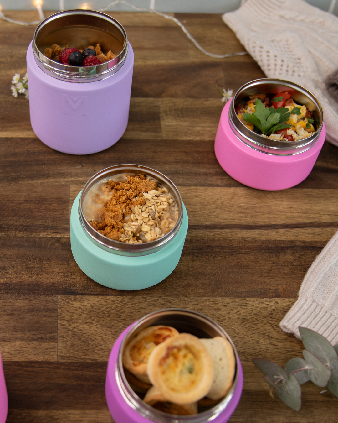 MontiiCo Insulated Mini Food Jar - Marine