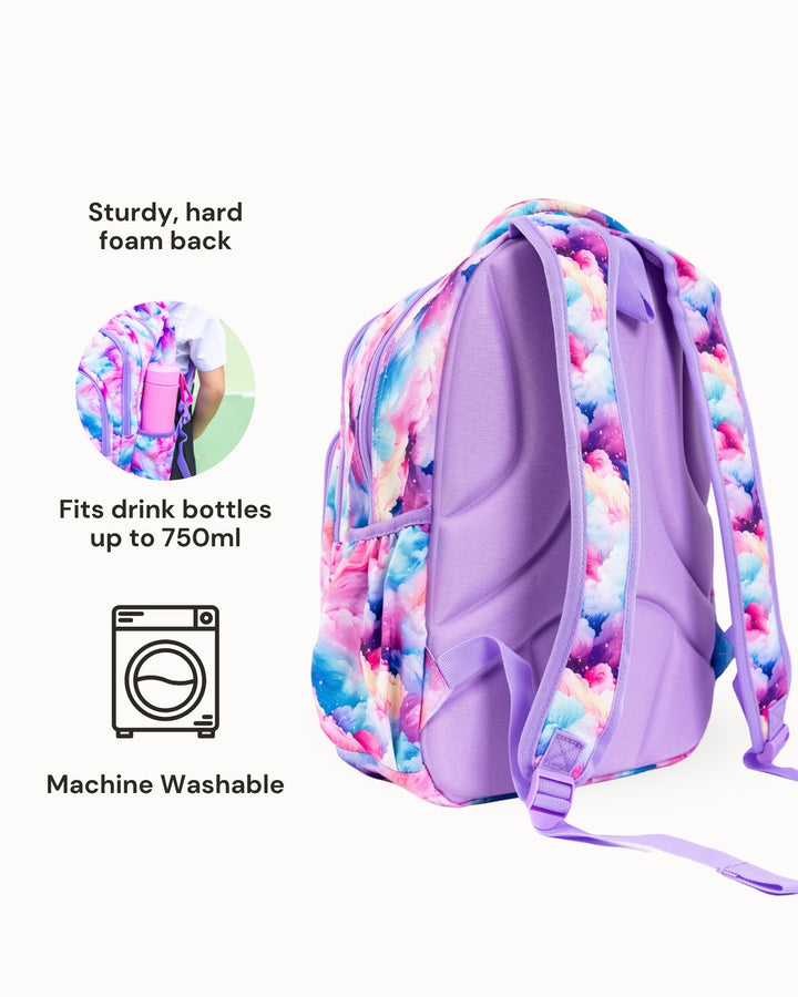 MontiiCo School Bag - Candy Clouds