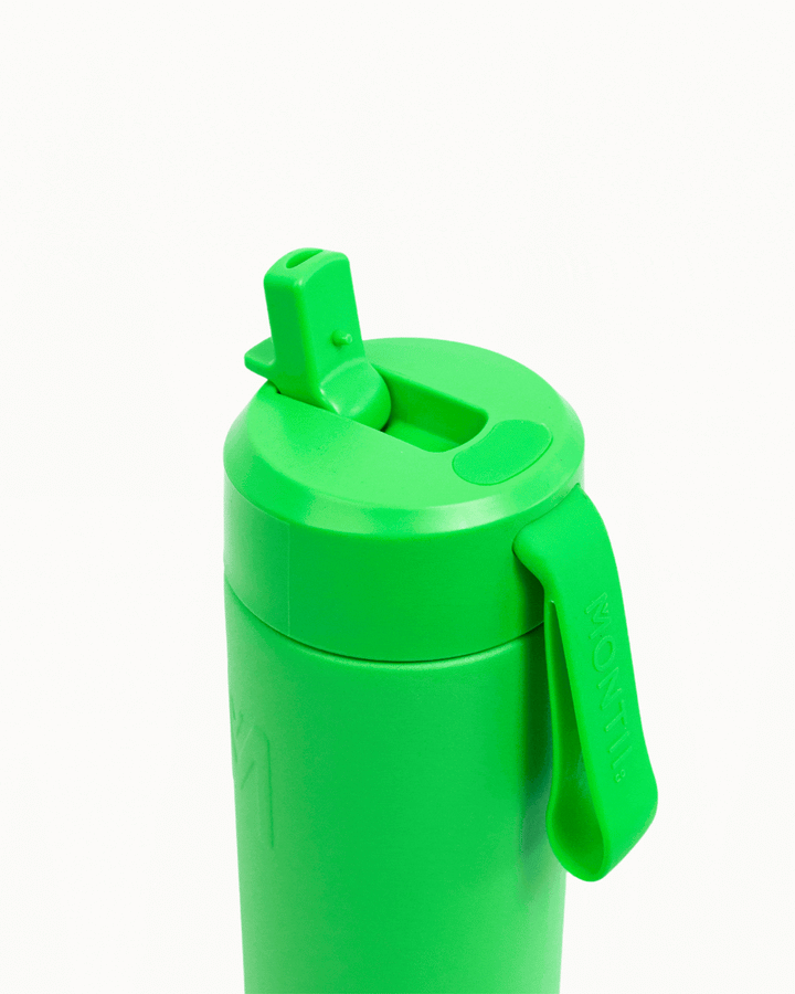 MontiiCo 700ml Fusion Drink Bottle Sipper - Apple