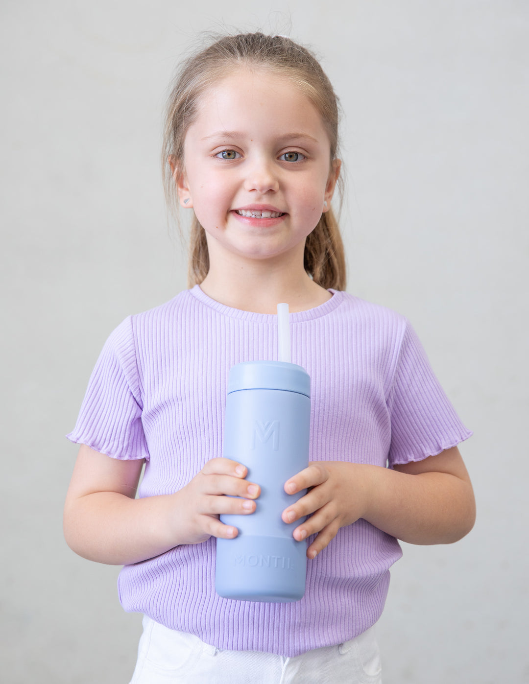 MontiiCo Smoothie Silicone Straw - 350ml