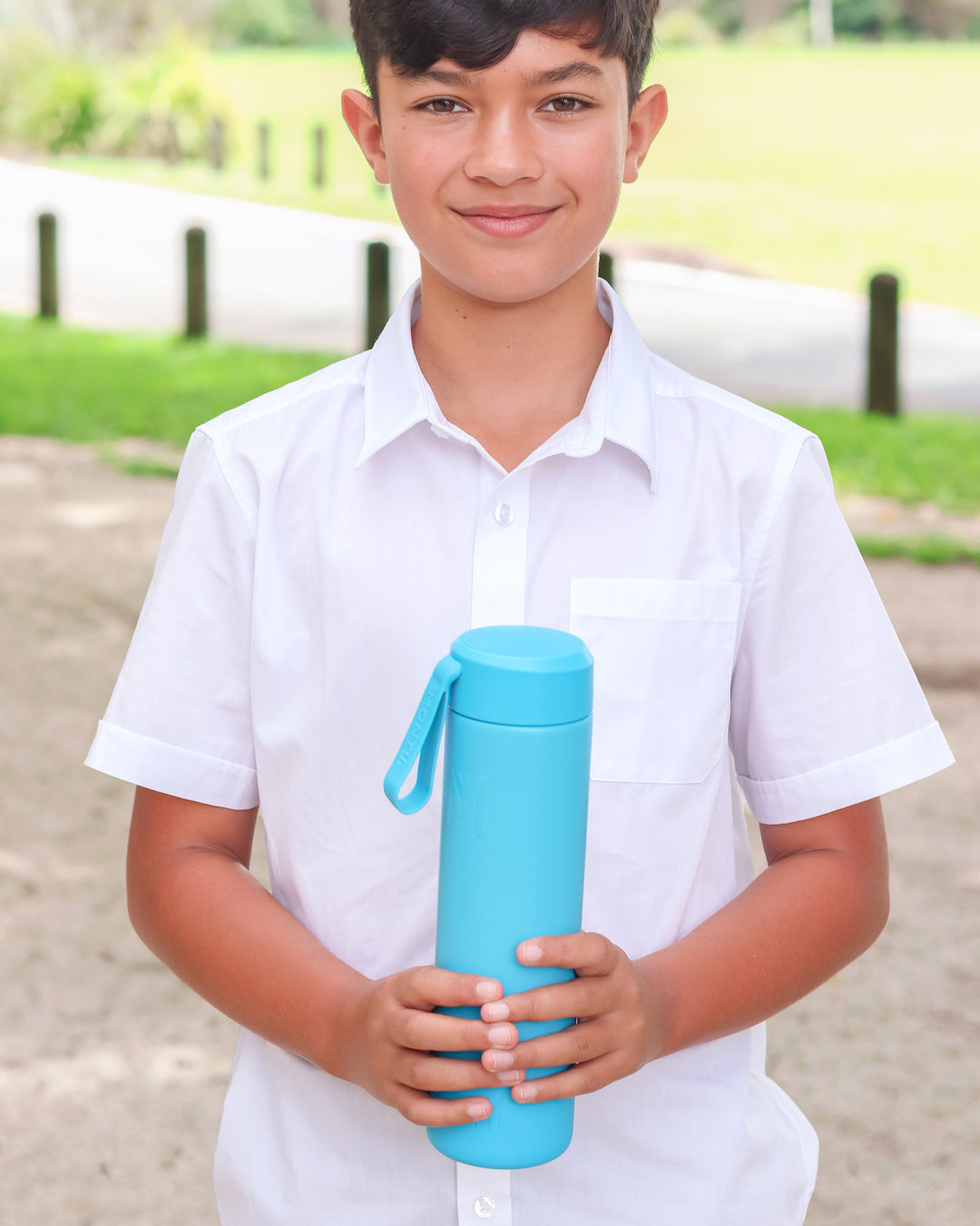 MontiiCo 700ml Drink Bottle Flask - Coastal