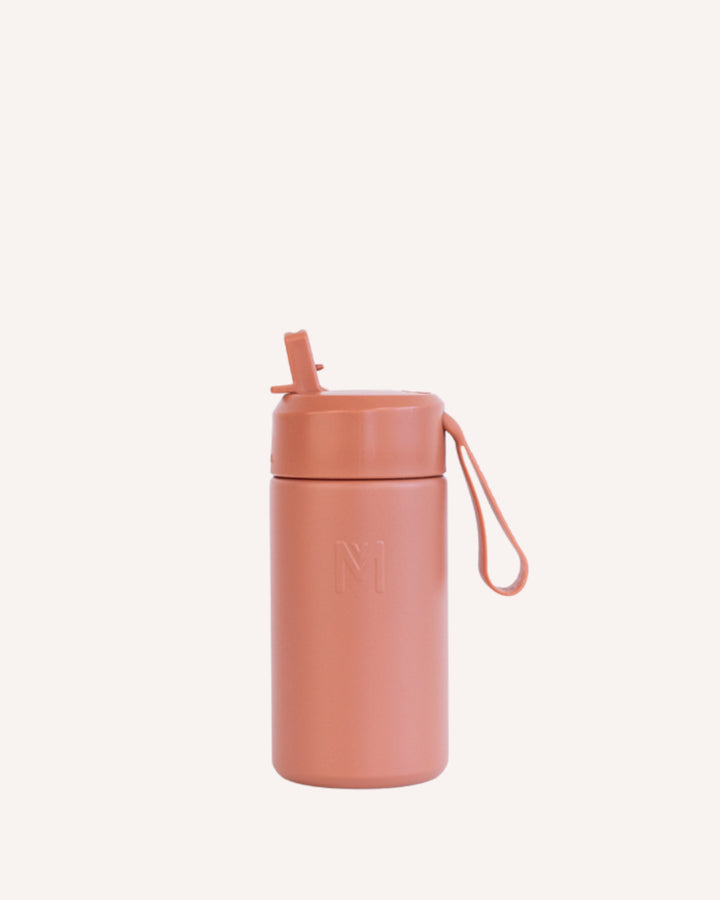 MontiiCo 350ml Drink Bottle Sipper - Clay