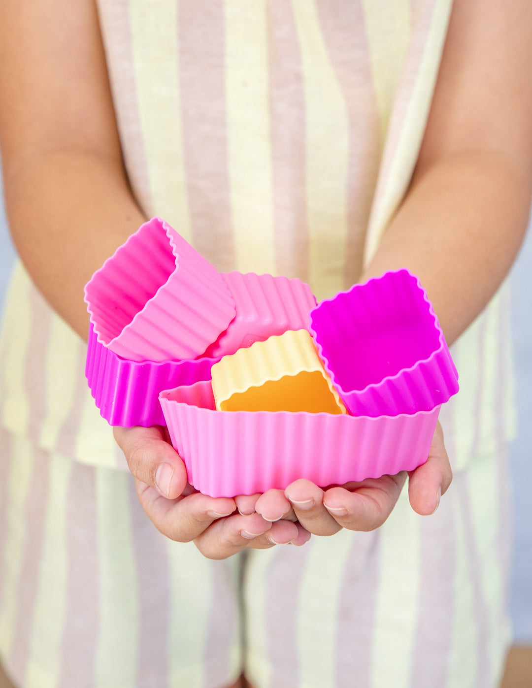 MontiiCo Bento Cups Mixed - Fuchsia