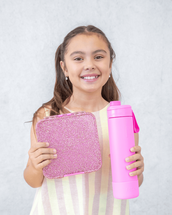MontiiCo Bento Five Lunch Box - Floss Glitter