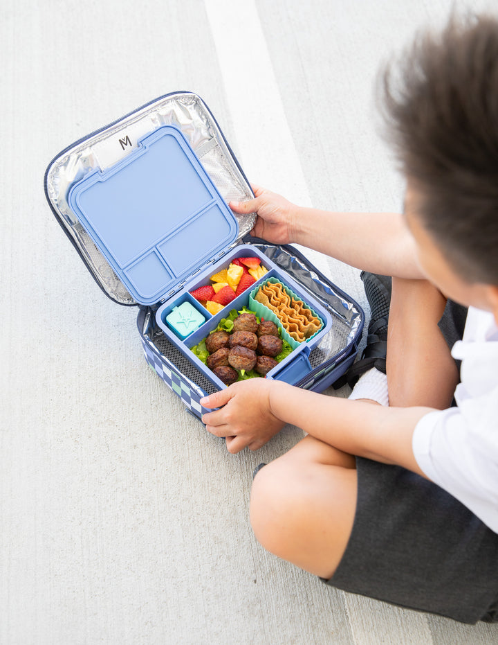 MontiiCo Bento Three Lunch Box - Splash