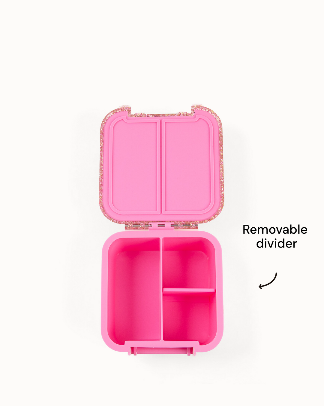 MontiiCo Glitter Lunch Box Bundle - Floss Glitter