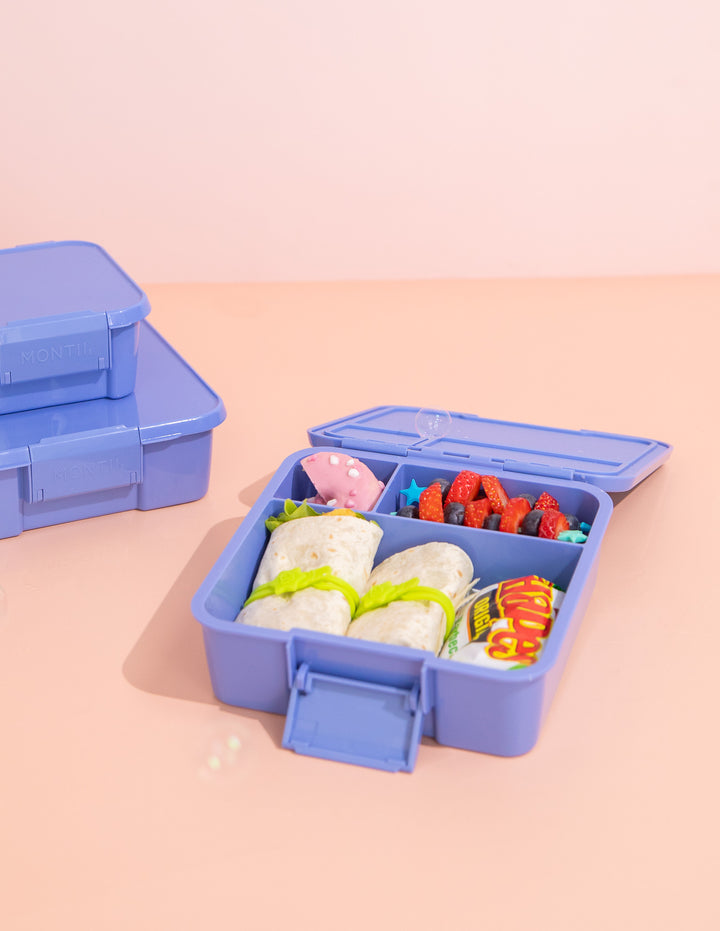 MontiiCo Bento Three Lunch Box - Splash