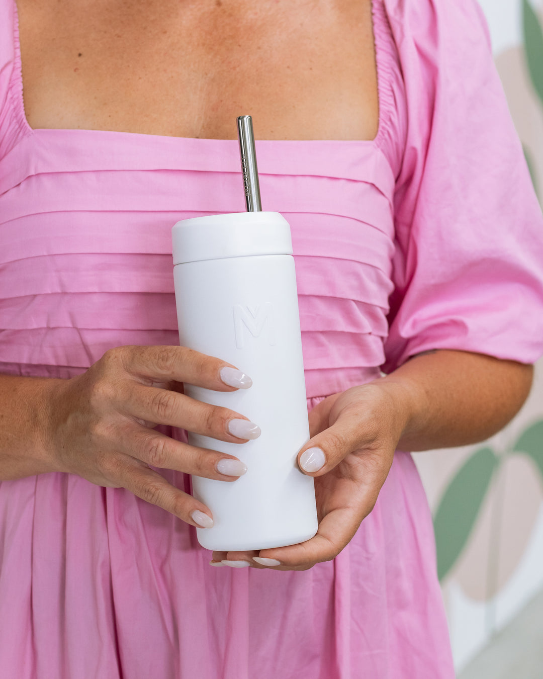 MontiiCo 475ml Smoothie Cup & Straw - Blizzard