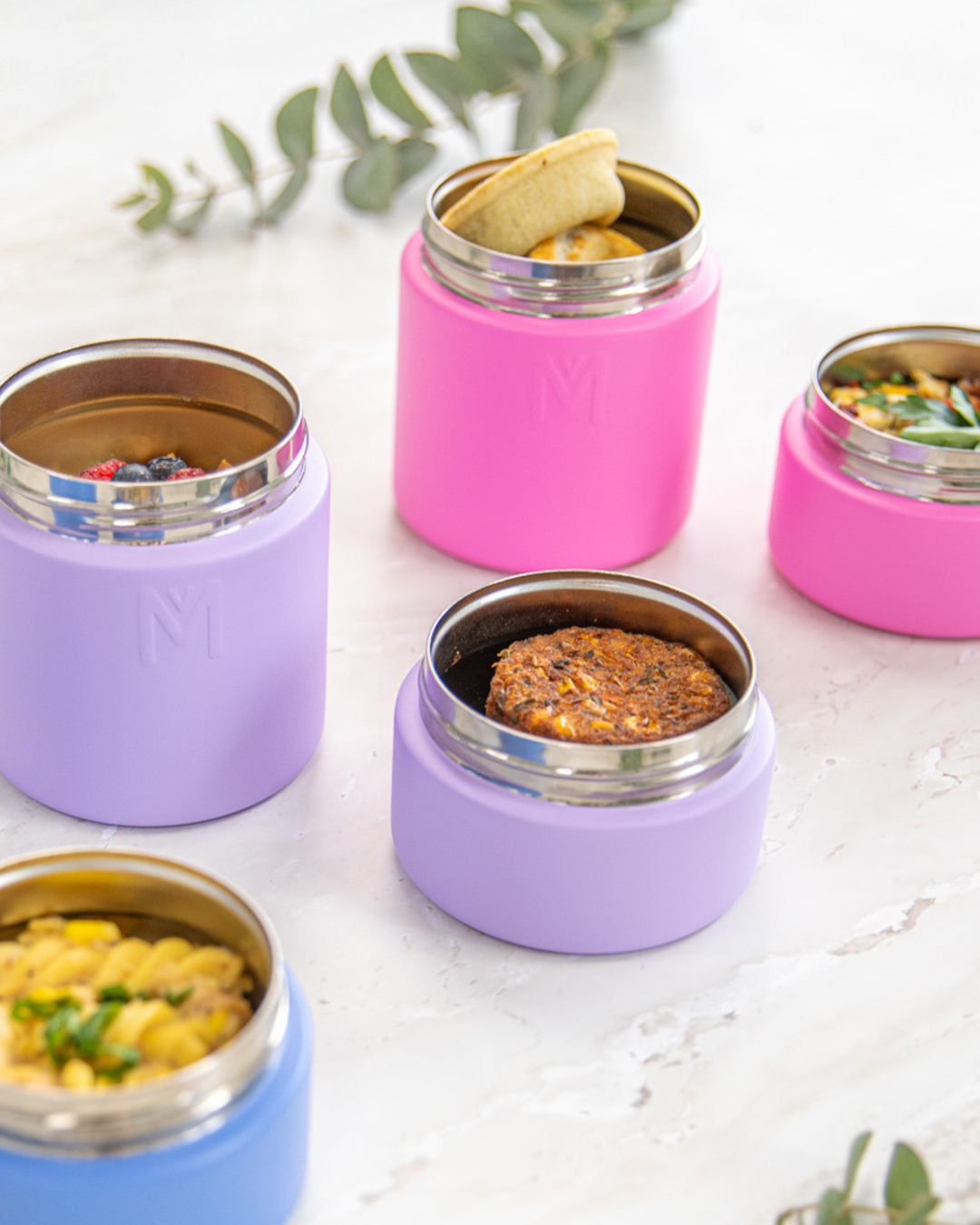 MontiiCo Insulated Mini Food Jar - Lilac