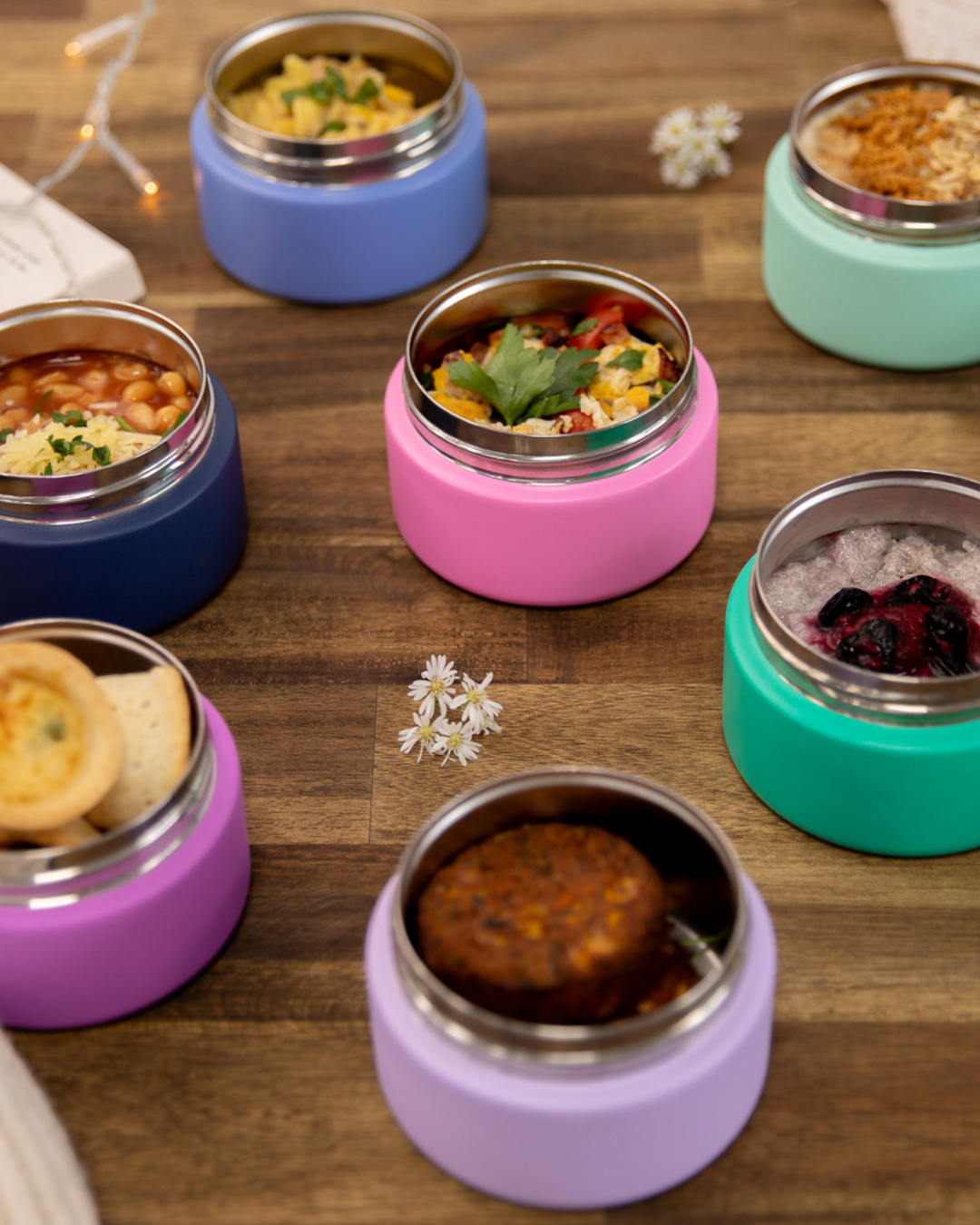 MontiiCo Insulated Mini Food Jar - Floss
