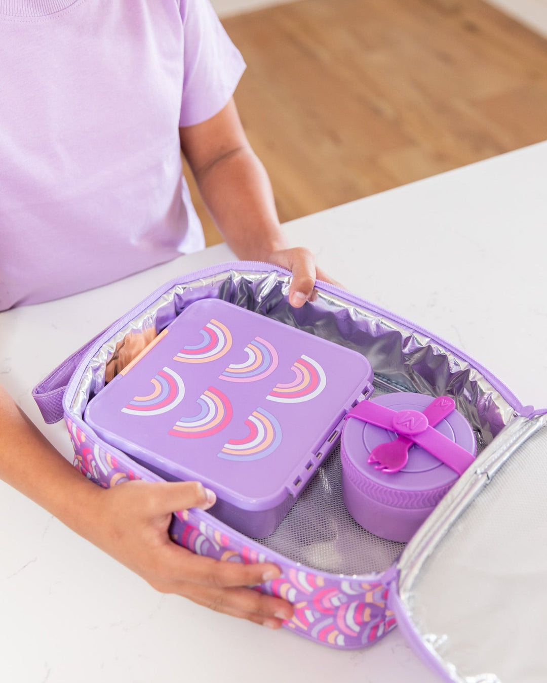 MontiiCo Cutlery Band - Fuchsia