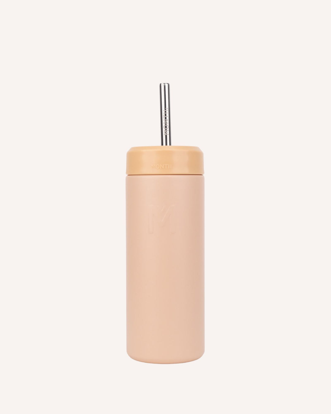 MontiiCo 475ml Smoothie Cup & Straw - Dune