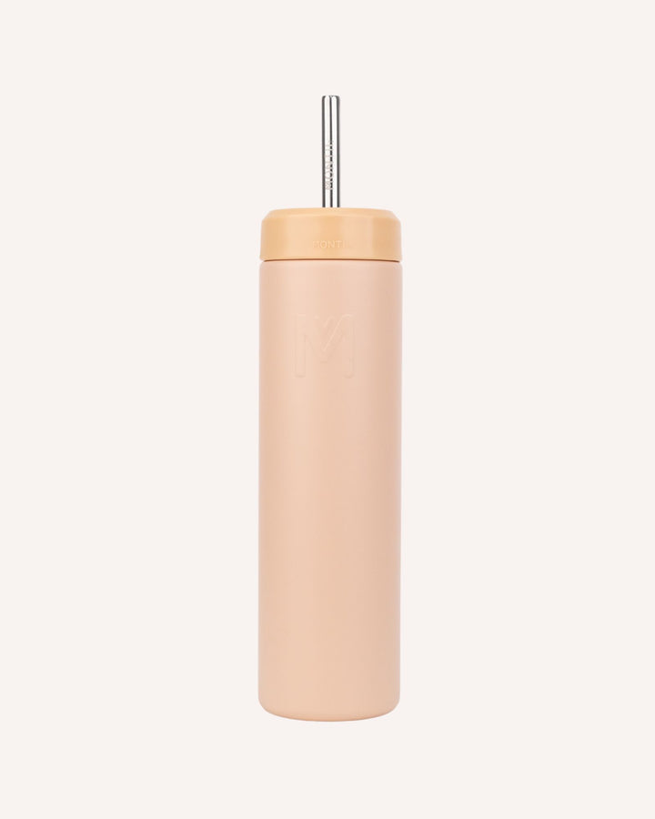 MontiiCo 700ml Smoothie Cup & Straw - Dune
