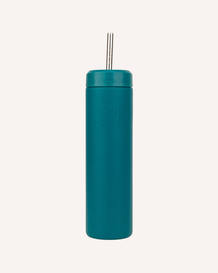 MontiiCo 700ml Smoothie Cup & Straw - Pine - Clearance