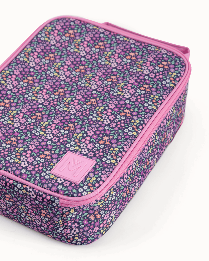 MontiiCo Large Insulated Lunch Bag - Meadow