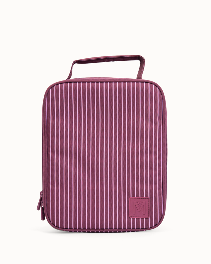 MontiiCo Large Insulated Lunch Bag - Ruby