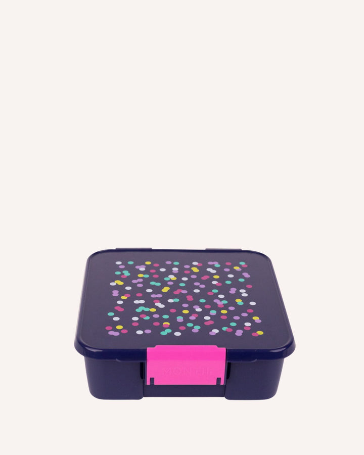 MontiiCo Bento Three Lunch Box - Confetti - Clearance