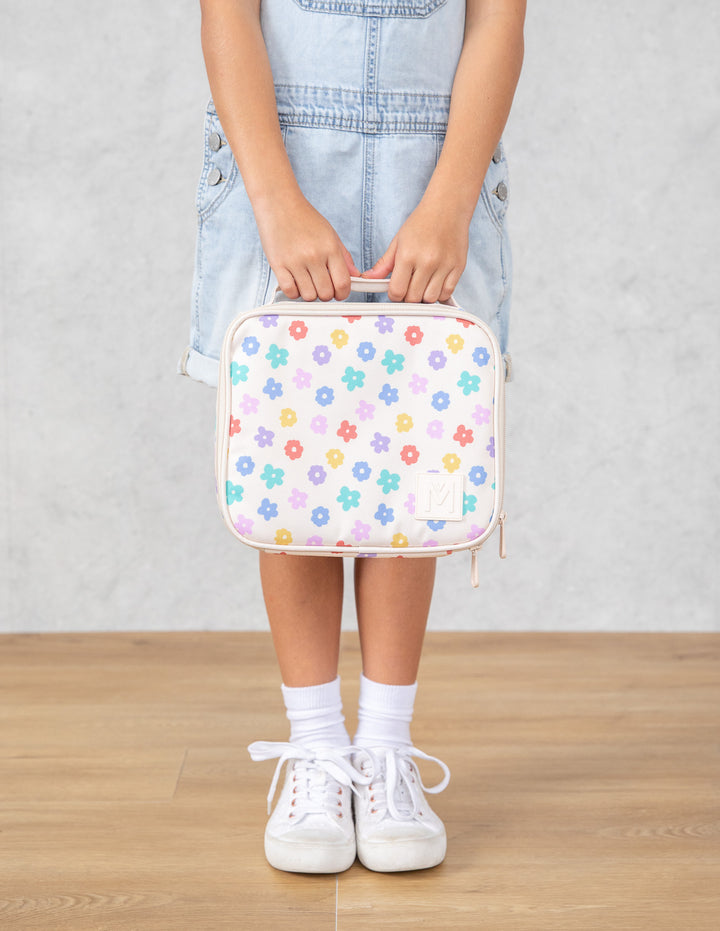 MontiiCo Medium Insulated Lunch Bag - Daisy Dream