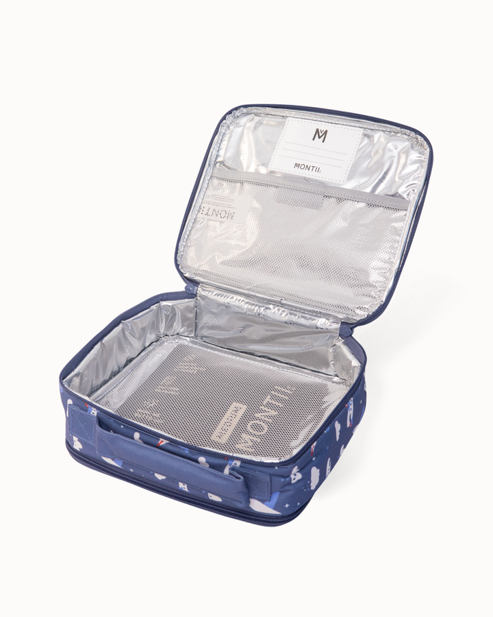 MontiiCo Medium Insulated Lunch Bag - Jetset