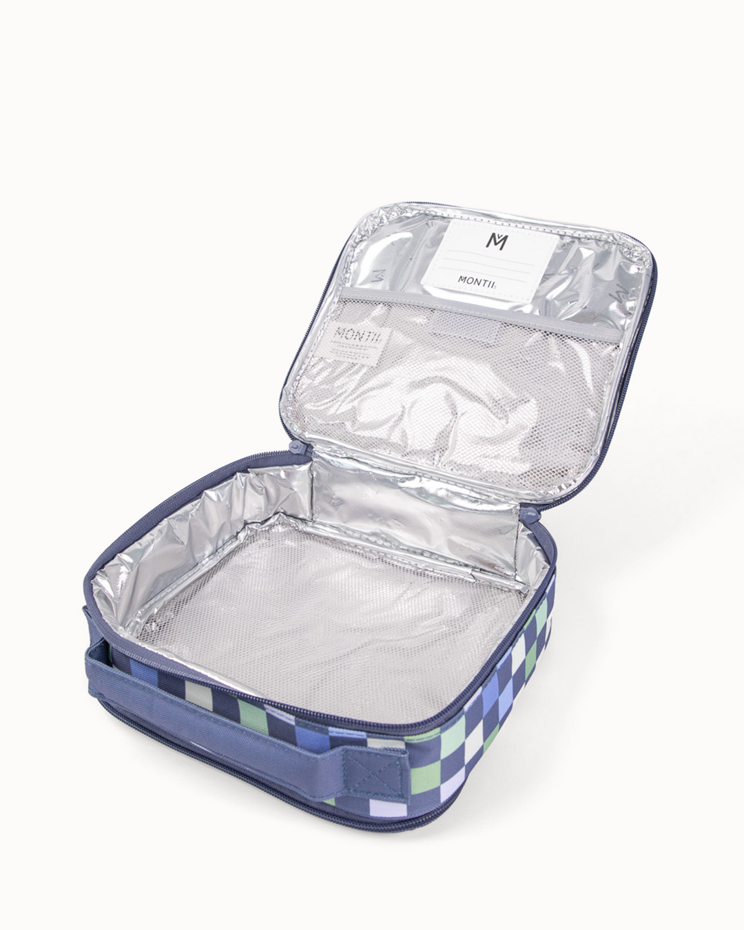 MontiiCo Medium Insulated Lunch Bag - Checkmate