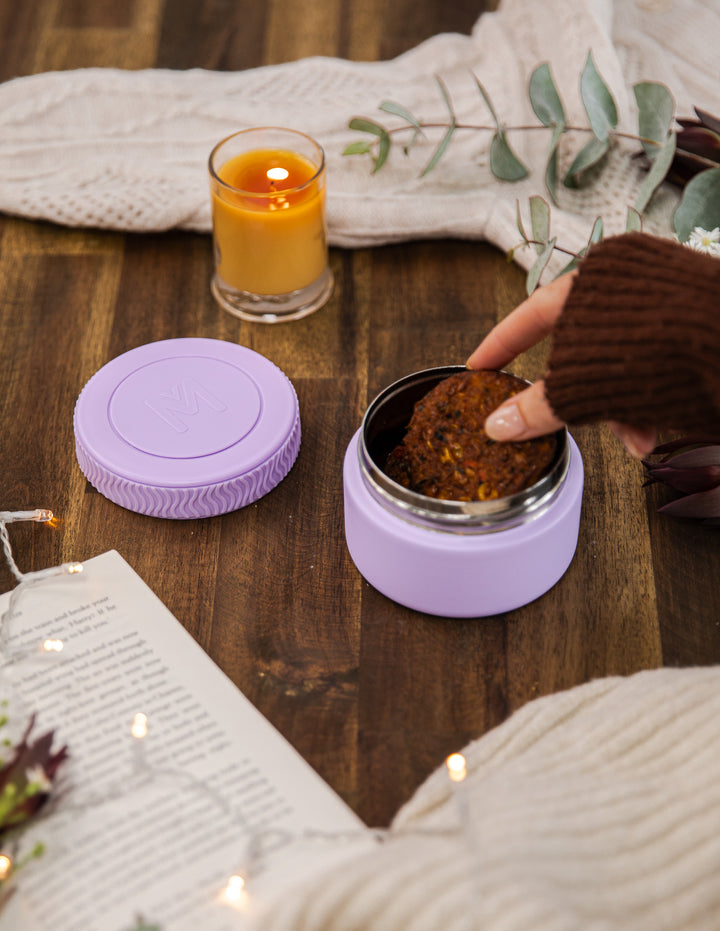 MontiiCo Insulated Mini Food Jar - Lilac