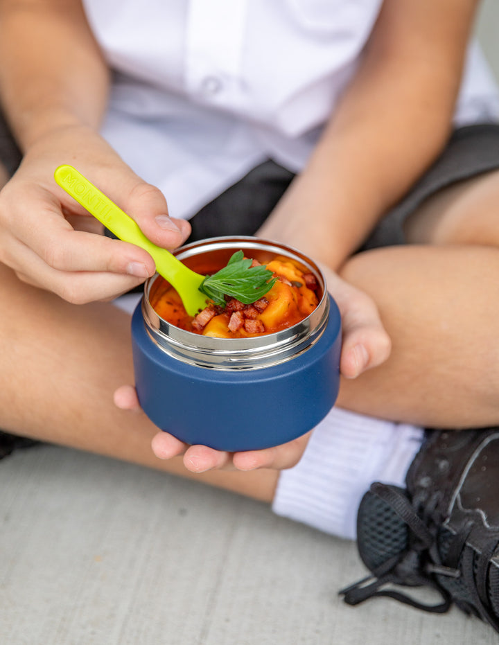 MontiiCo Insulated Mini Food Jar - Navy