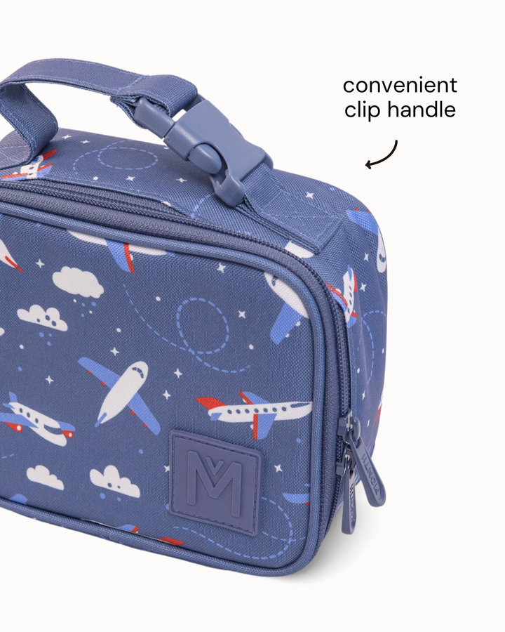 MontiiCo Mini Insulated Lunch Bag - Jetset