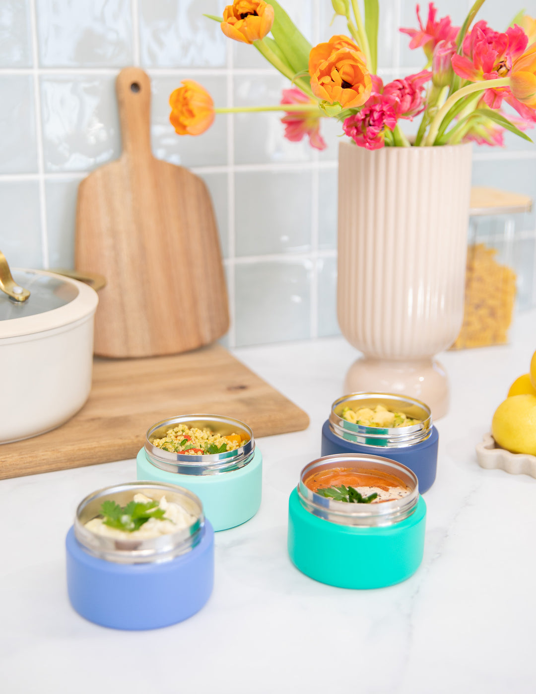 MontiiCo Insulated Mini Food Jar - Splash