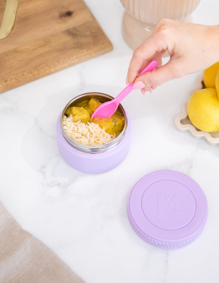 MontiiCo Insulated Mini Food Jar - Lilac