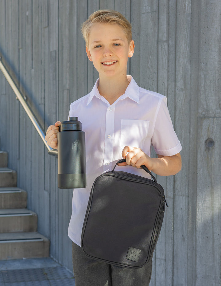 MontiiCo Large Insulated Lunch Bag - Midnight 2.0