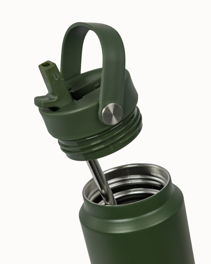 MontiiCo 700ml Quench Sipper Drink Bottle - Khaki