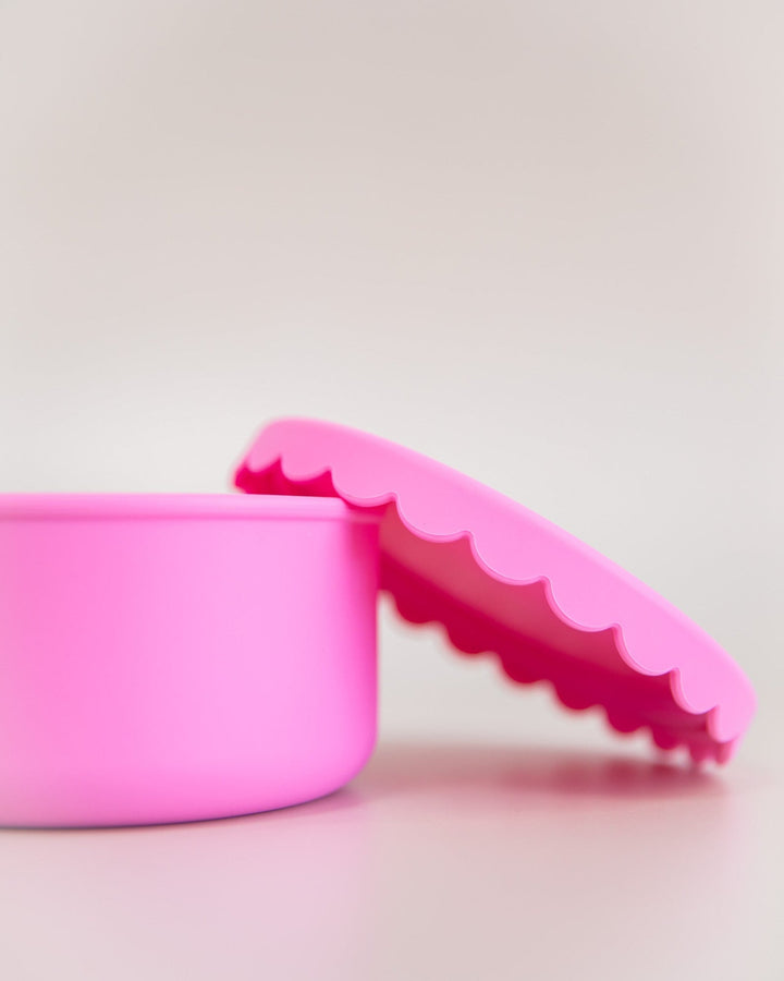 MontiiCo Silicone Scallop Bowl Set