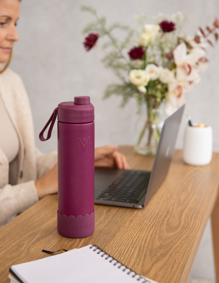 MontiiCo Screw Top Lid - Ruby