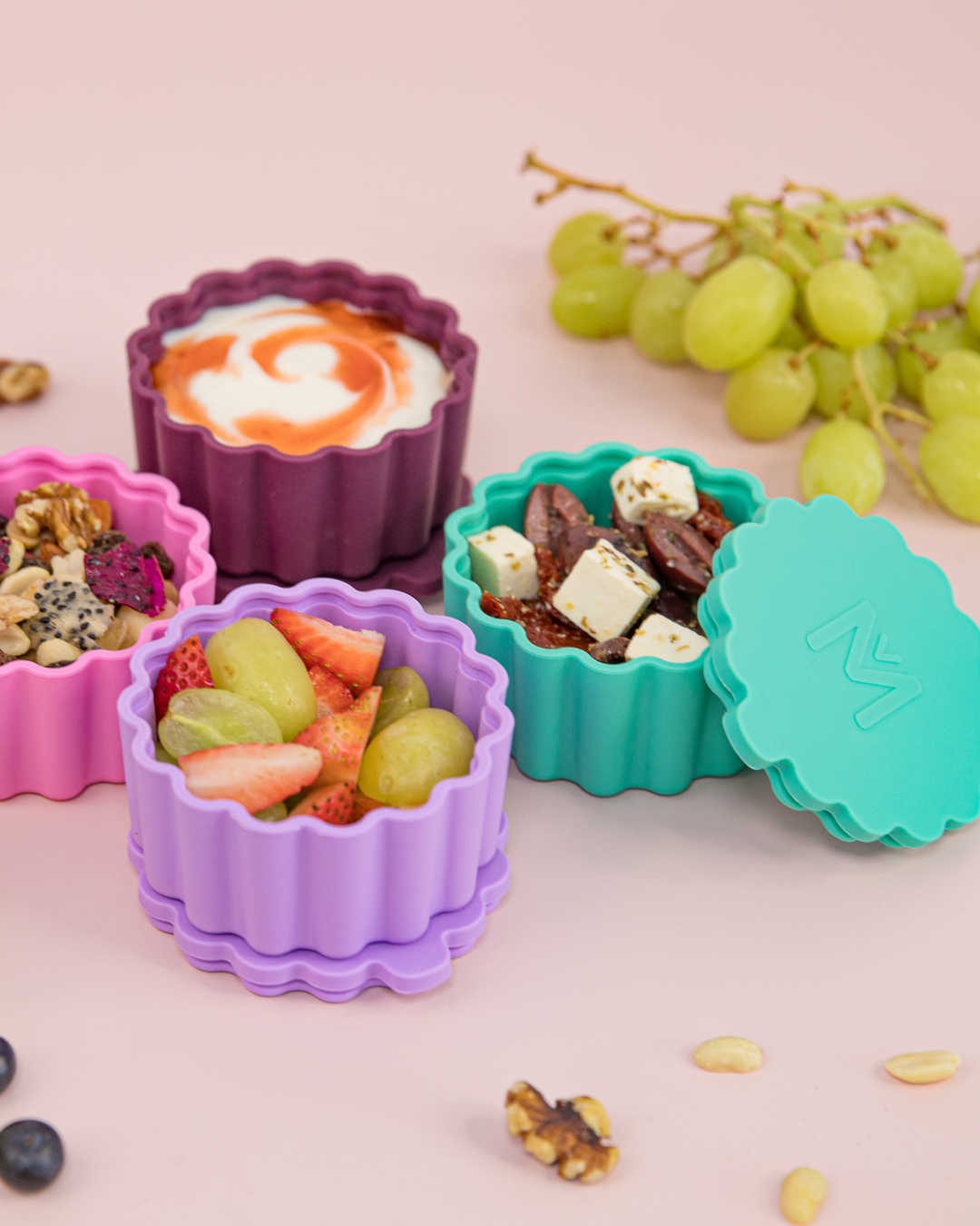MontiiCo Mini Snack Box Bundle - Daisy Dream