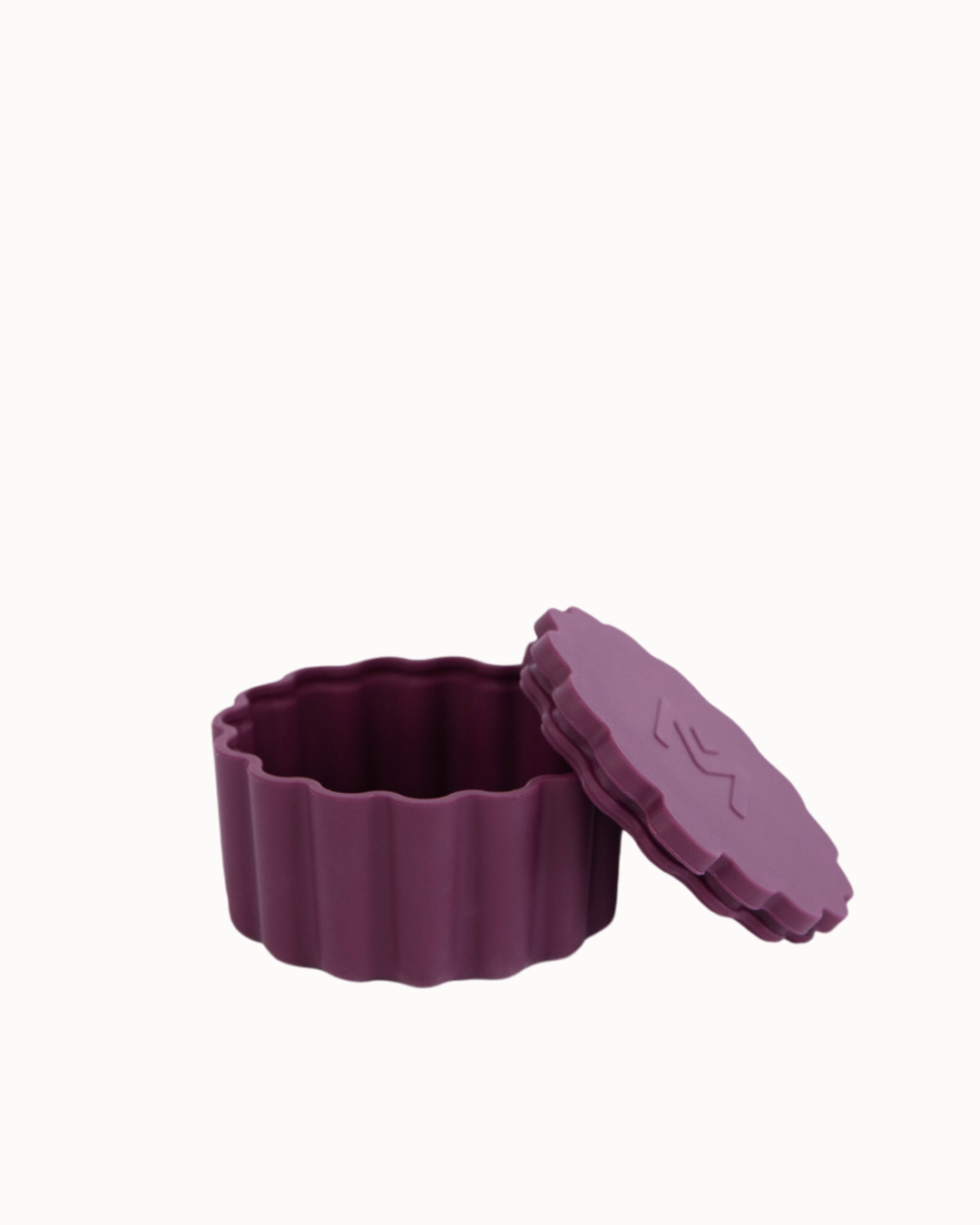MontiiCo Silicone Scallop Tub - Ruby